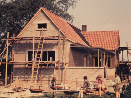1936: Bau unseres Vereinshauses