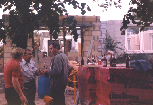 1983: Umbau des Vereinshauses (2)