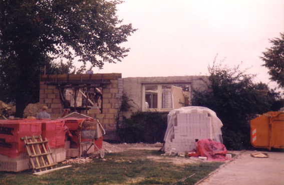 1983: Umbau des Vereinshauses (4)