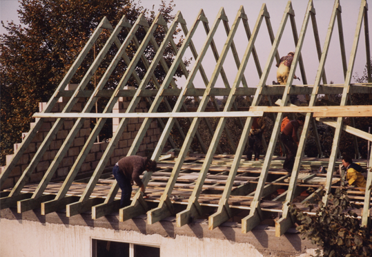 1983: Umbau des Vereinshauses